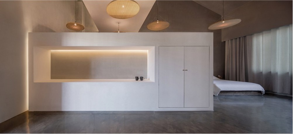 極簡創(chuàng)意民宿客房空間改造(圖1)