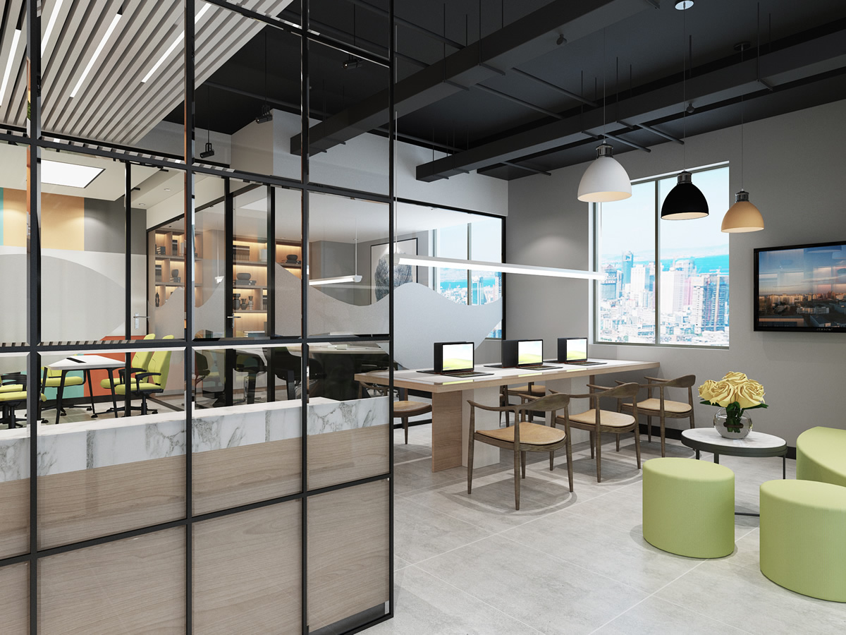 海文電力小型辦公室裝修設(shè)計(jì)(圖3)