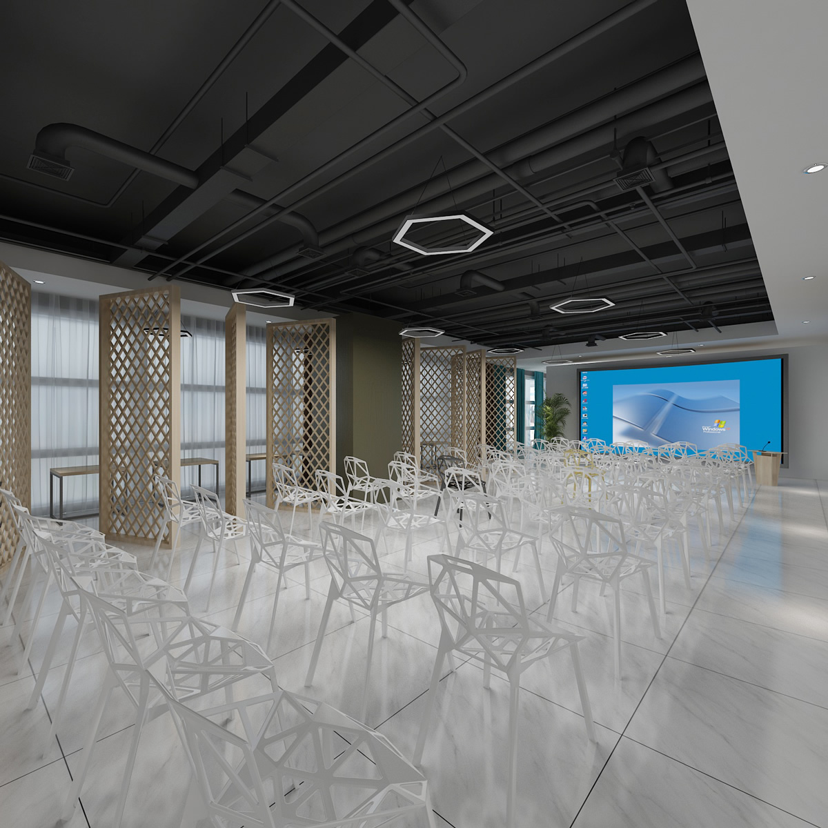 安徽國科2500平工業(yè)風(fēng)辦公空間裝修項(xiàng)目(圖4) 安徽國科2500平工業(yè)風(fēng)辦公空間裝修項(xiàng)目(圖4)