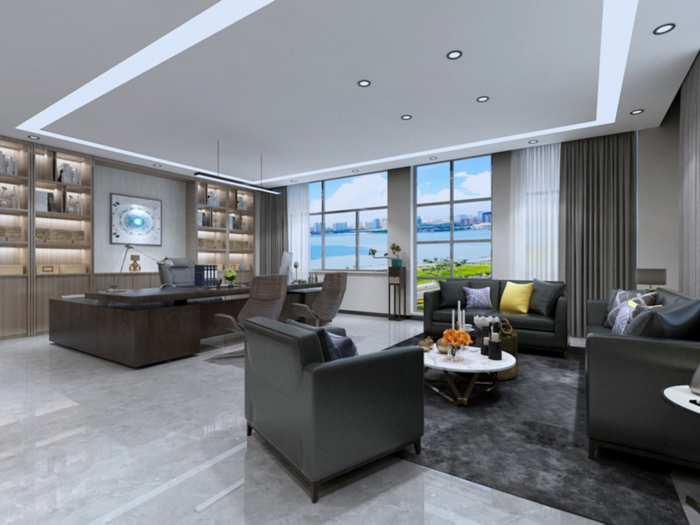 合肥尚喜A#2000m2極簡風(fēng)辦公樓裝修案例(圖5)