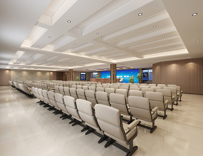 蕪湖華威5400平方新中式辦公樓裝修項(xiàng)目(圖3)