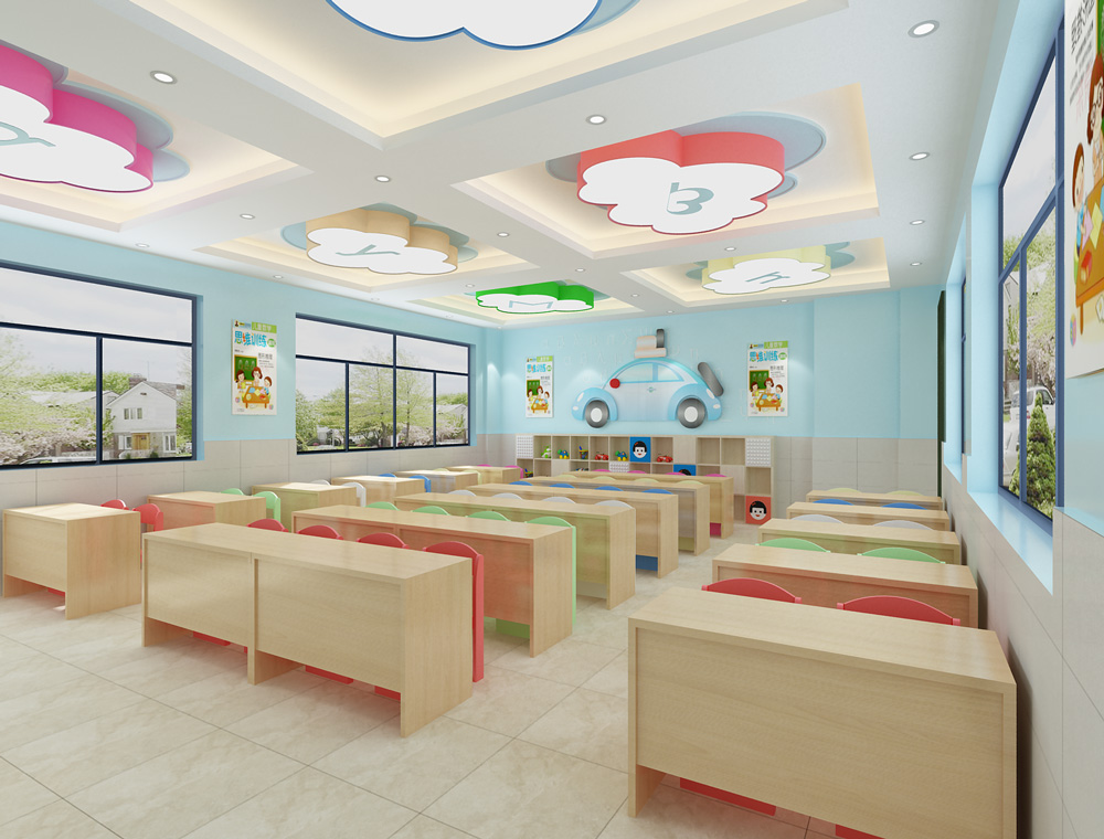 肥東2000平方幼兒園裝修設(shè)計(圖4) 1-210P51J451336.jpg