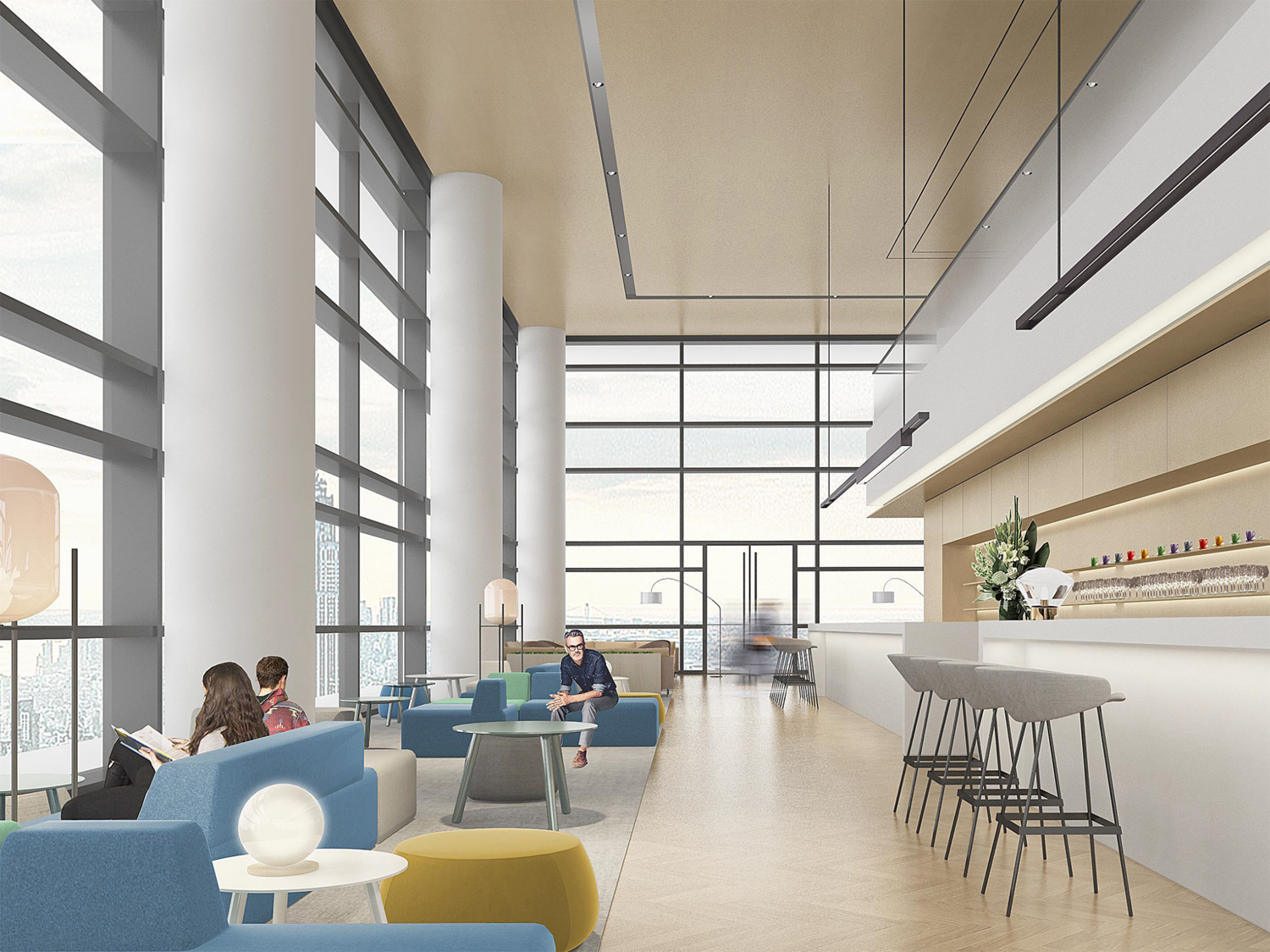 蕪湖5000平方科技公司簡約辦公樓裝修案例(圖1) 1.jpg