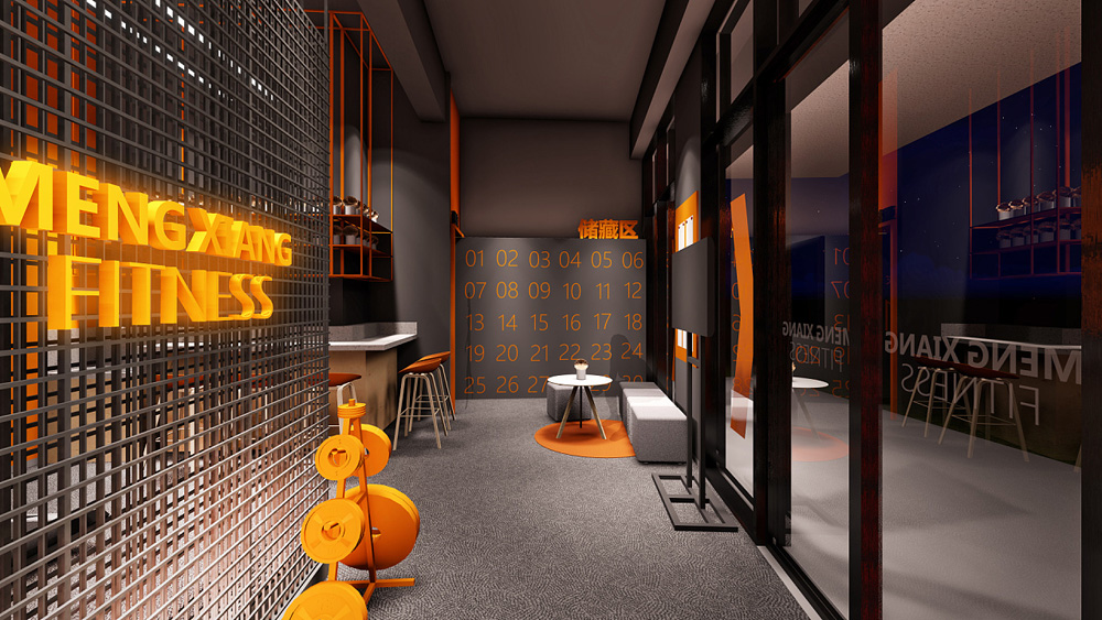 合肥2000平方啟動(dòng)鍵-健身房裝修(圖7) 合肥2000平方啟動(dòng)鍵-健身房裝修(圖7)