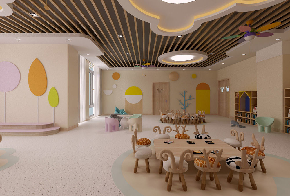 皖新文化廣場(chǎng)2300平方幼兒園裝修設(shè)計(jì)項(xiàng)目(圖11)